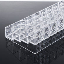 Load image into Gallery viewer, Lipstick Holder, OFRANK 36 Spaces Clear Acrylic Lipstick Organizer Display Stand Cosmetic Makeup Organizer for Lipstick, Brushes, Bottles, and More